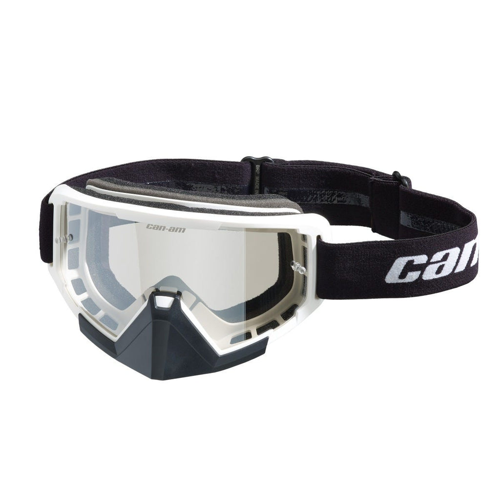 Can-Am Trench Goggles / White / Onesize