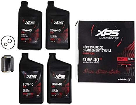 SKI DOO MAINTENANCE AND OIL CHANGE KIT FOR 1203 4-TEC ENGINES (0W40)