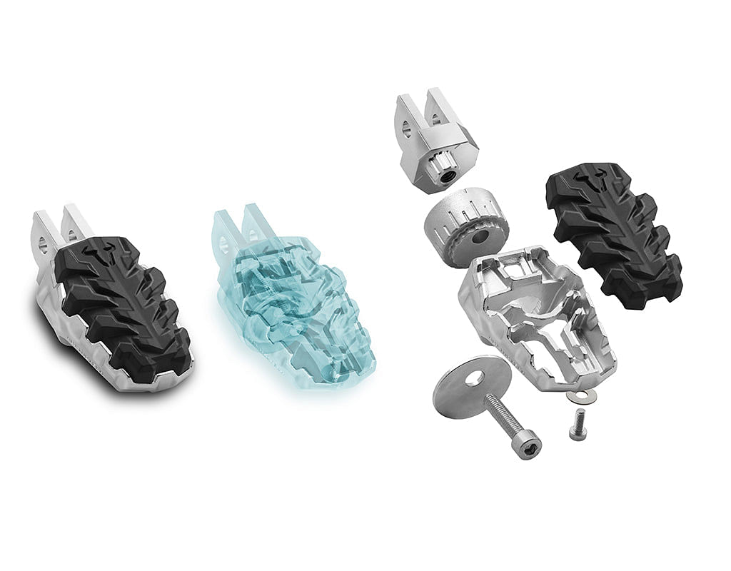 SW-MOTECH EVO Adjustable Foot Peg Kit (BMW F700GS, F800GS, F800GS Adventure)