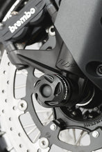 Load image into Gallery viewer, SW-MOTECH Front Axle Sliders (KTM 1050 Adventure '15+, 1190 Adv/R '13+, &amp; 1290 Super Adventure '15+)