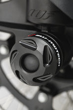 Load image into Gallery viewer, SW-MOTECH Front Axle Sliders (KTM 1050 Adventure '15+, 1190 Adv/R '13+, &amp; 1290 Super Adventure '15+)